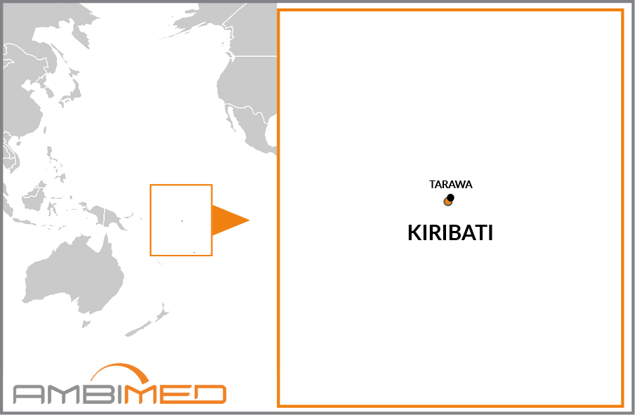 Cartina geografica della Kiribati